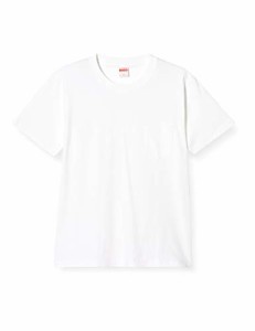 ユナイテッドアスレ 7.1オンス へヴィーウェイト Tシャツ(ポケット付)(オープンエンドヤーン) 425301 メンズ 001 ホワイト L