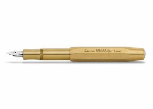 Kaweco カヴェコ 万年筆 M 中字 ブラス スポーツ BRRP-BR 正規輸入品