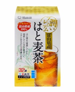 つぼ市製茶本舗 つぼ市 富山県産はと麦茶ティーバッグ 4g×32p