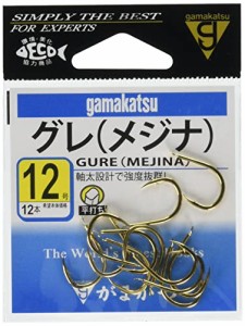 がまかつ(Gamakatsu) グレ(メジナ) フック金 10号 釣り針