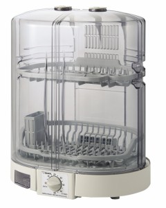 象印 食器乾燥機 縦型 80cmロング排水ホースつき EY-KB50-HA