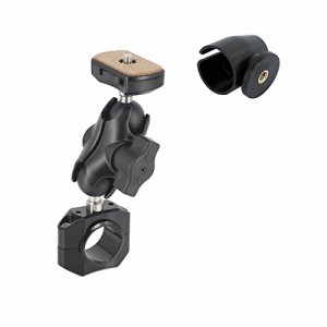 REC-MOUNTS バイクハンドルバーマウントセット タイプB Bar Mount Set for パナソニック ウェアラブルカメラ HX-A1H/HX-A500用 【PS-21BB