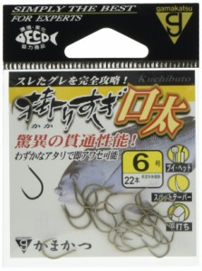 がまかつ(Gamakatsu) 掛リスギ フック 口太 6号 釣り針