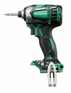 HiKOKI(ハイコーキ) 14.4V コードレスインパクトドライバ ア グレッシブグリーン WH14DDL2(NN)(L) 本体のみ 蓄電池・充電器・ビット別売