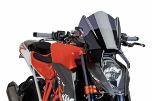 Puig(プーチ) スクリーン(NEW-GENERATION) スモーク KTM 1290 SUPER DUKE (13-15) puig-7014F