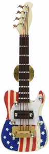秋月貿易 デザイン小物 エレキギター USA W2.5×D2×H7cm ミニチュアバンド ピンバッチ PGE60-7cm
