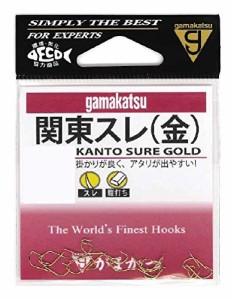 がまかつ(Gamakatsu) 関東スレ フック 金 3号 釣り針