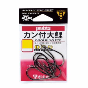 がまかつ(Gamakatsu) カン付大鯉 フック (NSB) 18号 釣り針