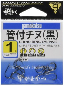 がまかつ(Gamakatsu) カン付チヌ フック(NSB) 1号 釣り針