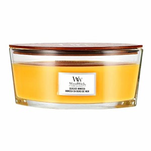 Wood Wick ハースウィックL 「 シーサイドミモザ 」 キャンドル W940053039