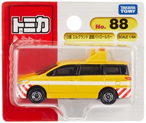 タカラトミー『 トミカ No.88 日産 エルグランド 道路パトロールカー (ブリスターパッケージ) 』 ミニカー 車 おもちゃ 3歳以上 ブリスタ