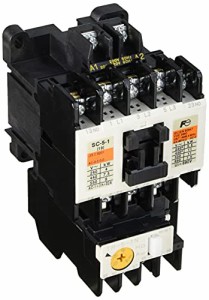 富士電機 標準形電磁開閉器 ケースカバー無 SW-5-1-200V-3.7KW-AC200V-2A