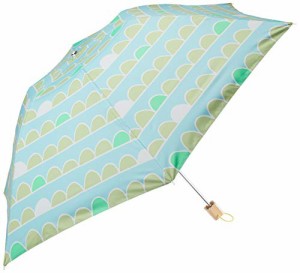 小川(Ogawa) korko おしゃれな柄の日傘 折りたたみ傘 アーキペラゴ UVカット率 遮光率 99%以上 レディース 晴雨兼用 遮熱効果 手書き北欧