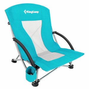 [送料無料]KingCamp ローチェア アウトドア チェア 折りたたみ椅子 ビーチチェア ハイバッ