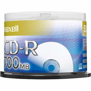 maxell データ用 CD-R 700MB 48倍速 プリンタブルホワイト 50枚スピンドルケース CDR700S.PNW.50SP