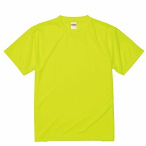 ユナイテッドアスレ 4.1オンス ドライ アスレチック Tシャツ 590001 メンズ 111 蛍光イエ ロー M