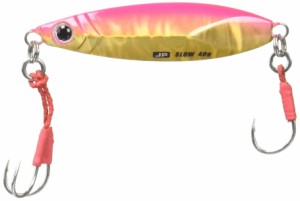 《送料無料》メジャークラフト ルアー メタルジグ ジグパラ ショアスローモデル20g #43 ピンク