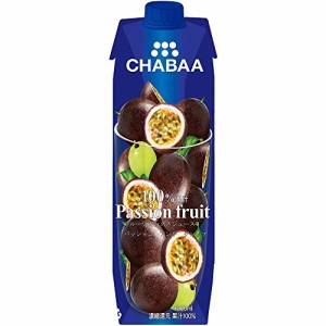 CHABAA 100%ミックスジュース パッションフルーツ 1000ml