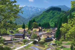 エポック社 1000ピース ジグソーパズル 日本風景 五箇山-富山 (50×75cm) 10-778 のり付き ヘラ付き 点数券付き EPOCH