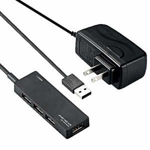 《送料無料》エレコム USB2.0 ハブ 4ポート ACアダプタ付 セルフ/バス両対応 Ninten