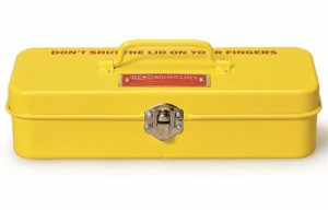 MERCURY マーキュリー ミニツールボックス 工具箱 筆箱 YELLOW イエ ロー