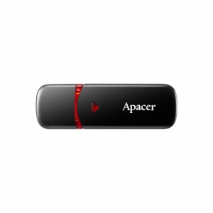 Apacer アペイサー USBメモリ 32GB USB2.0 AH333 ブラック AP32GAH333B-1