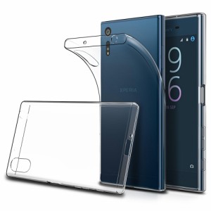 Simpeak Sony Xperia XZ/XZs 対応 ケース エクスペリア XZ/XZS 適応 クリア保護カバー TPU SO-01J / SOV34 / 601SO / F8332 適応 スマホ