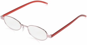 ULTRA Flat READER 超 薄型 軽量 老眼鏡 (専用スリムケース付き) レディーズ ピンク +3.50 5622-35