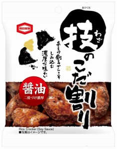 [送料無料]亀田製菓 技のこだ割り 40g×12袋