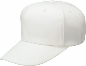 ZETT(ゼット) 野球用 練習用キャップ 帽子 フリーサイズ 六方 ホワイト(1100) JFRE