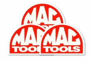 【3枚セット】 『MAC TOOLS』 レーシングステッカー 世田谷ベース