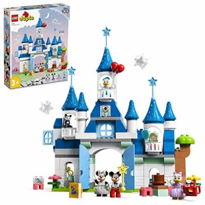 レゴ(LEGO) デュプロ 3in1 まほうのお城 知育 玩具 おもちゃ ディズニー ブロック プレゼント幼児 赤ちゃん 魔法 ファンタジー 男の子 女
