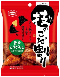 亀田製菓 技のこだ割り旨辛とうがらし 40g×12袋