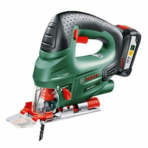 ボッシュ(BOSCH) 18V コードレスジグソー (2.5Ahバッテリー1個・充電器・キャリングケース付) PST18LIN