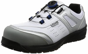 イグニオ セーフティシューズ(安全靴) JSAA A種認定 耐滑ソール TGFダイヤル式 IGS1037TGF ホワイト 25 cm 3.5E