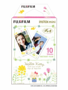 FUJIFILM インスタントカメラ チェキ用フィルム 10枚入 絵柄 (キティ) INSTAX MINI KITTY3 WW 1