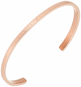 Daniel Wellington( ダニエルウェリントン ) バングル ブレスレット Classic Cuff クラシックカフ レディース メンズ (ローズゴールド/ラ