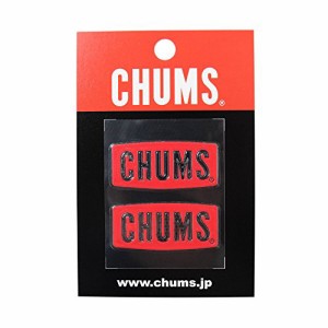 (チャムス)chums ステッカー Logo Emboss Sticker Red(R001) ch62-1125-Red