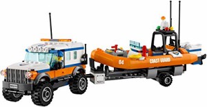 レゴ(LEGO)シティ 海上レスキューボートと4WDキャリアー 60165