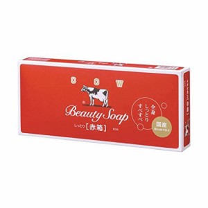 [送料無料]【お徳用 6 セット】 カウブランド 牛乳石鹸 赤箱 100g×6個入×6セット