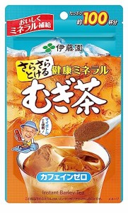 伊藤園 さらさら健康 ミネラルむぎ茶 80g (チャック付き袋タイプ)