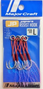 メジャークラフト メジャークラフト ジグパラ アシストフック5本入 JPS JPS-ASSIST L