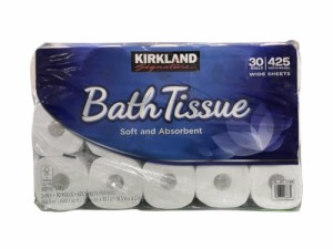 Kirkland カークランド　トイレットペーパー(バスティッシュ)　ダブル（2枚重ね）　30巻