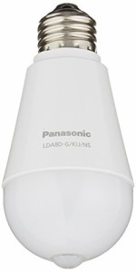 パナソニック LED電球 E26口金 電球60形相当 昼光色相当(7.8W) 一般電球・人感センサー LDA8DGKUNS