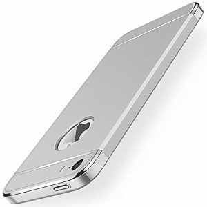 MQman ガラスフィルム付き i Phone5S iphoneSE(第1世代) ケース タイプ 組み立て式メッキ加工 軽量 衝撃防止 3パーツ式iphone5 ケース シ