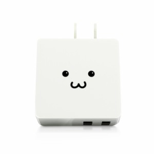 エレコム USB コンセント 充電器 合計2.0A USB-A×2 【 i Phone SE3,15,14,13,12 / iPad / Android 対応】 ホワイトフェイス MPA-ACUCN00