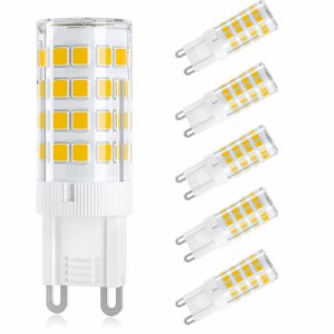DiCUNO LED電球 G9口金 セラミックス LEDランプ 調光不可能 3W 320lm 全方向照明 3000K 電球色 30Ｗハロゲンランプ相当 6個セット
