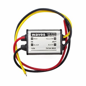 waves DCDC コンバーター 12V 電圧 変換 変圧 DC-DC デコデコ 12V5V