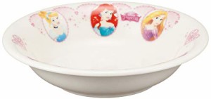 新 ディズニー プリンセス フルーツ皿(深 皿) ホワイト 直径 15cm 子供用 食器 114114