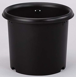 グリーンパル 菊鉢 7号 黒 容量:約4.5L